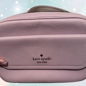 Kate Spade Rosie Pebbled Leather Small Flap Camera Bag!